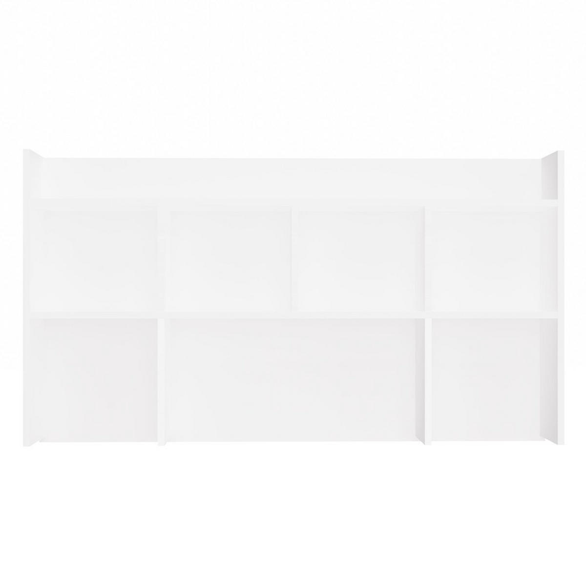 RAFT pentru masă de birou Alb 128/70/18 - alb, compozit lemnos (128/70/18cm) - RAUMHIRSCH FURNITURE