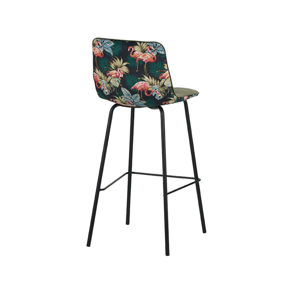 BARHOCKER Bistro Grün 51/44/115 cm 2er-Set - Grün, Textil (44/115/51cm) - LABEL51