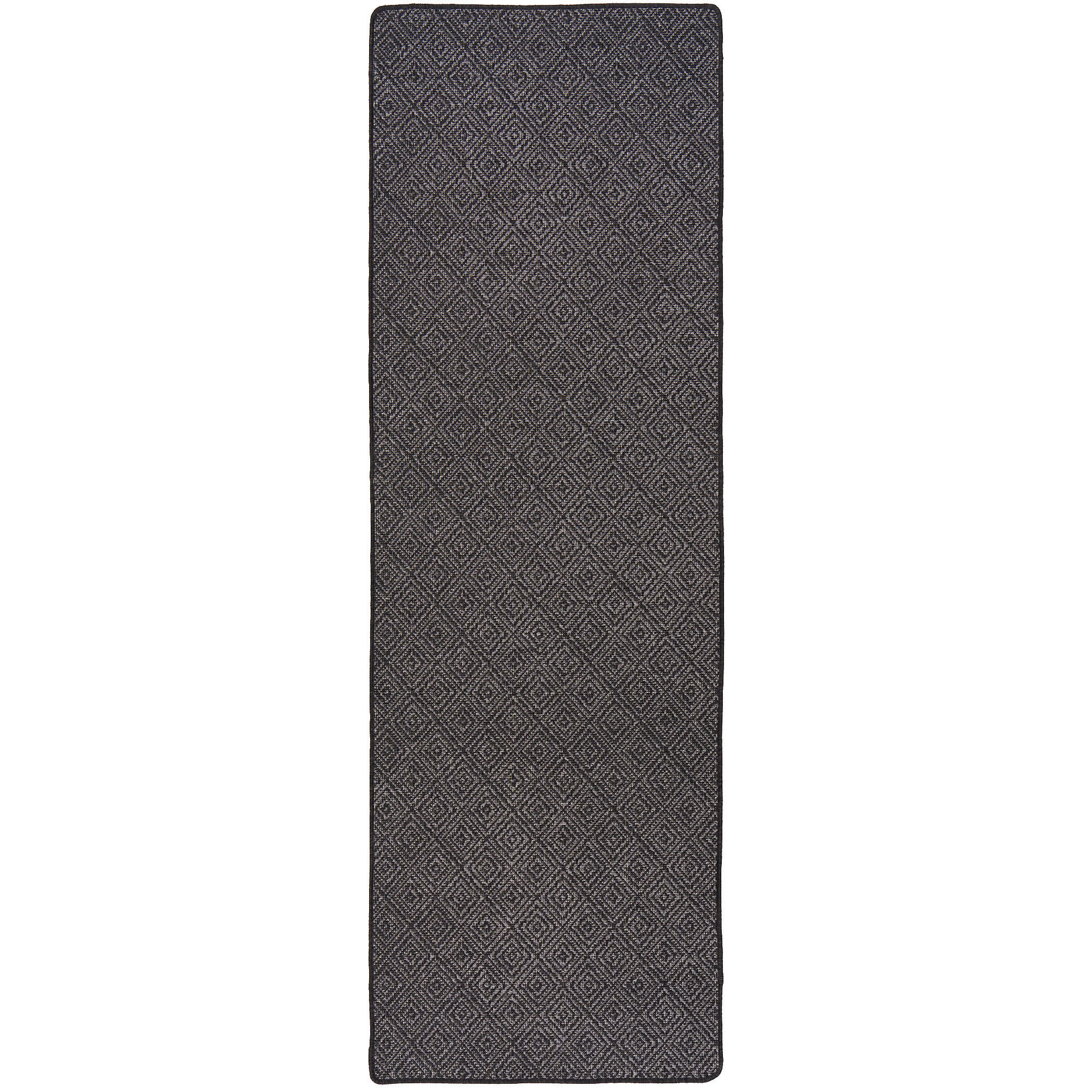 IN- UND OUTDOOR TEPPICH LÄUFER BEIDSEITIG NEWPORT - Anthrazit, Textil (80/320cm) - Snapstyle