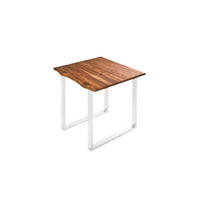 ESSTISCH ESRA - Cognac/Braun, Holz (80/80/77cm) - SAM