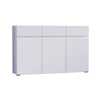 SIDEBOARD Rimini weiß 135 / 40 / 86cm - Weiß, Holzwerkstoff (135/86/40cm) - Feldmann-Wohnen