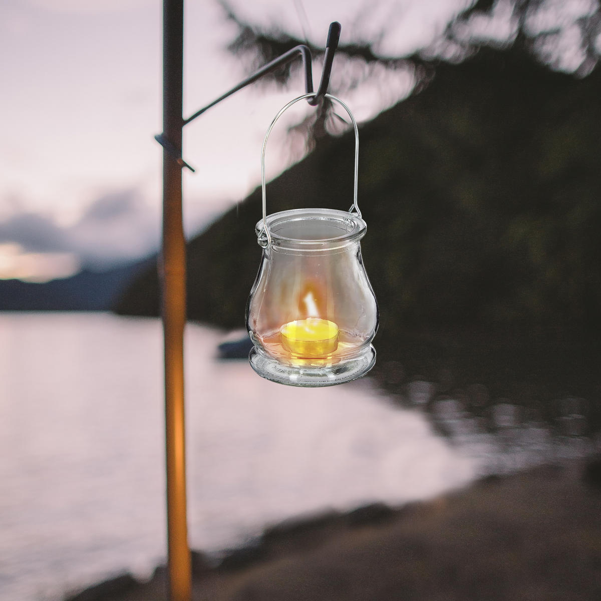 12xWINDLICHT - Transparent, Glas/Metall (8.5/10/8.5cm) - Relaxdays