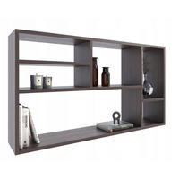 WANDREGAL MILANO Wenge 109,2/18/60 cm - Wengefarben, Holzwerkstoff (109.2/60/18cm) - Matkam Möbel