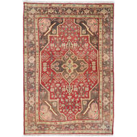 TEPPICH Heritage Mehrfarbig 156/106 cm Schurwolle - Multicolor, Textil (106/156cm) - Looma