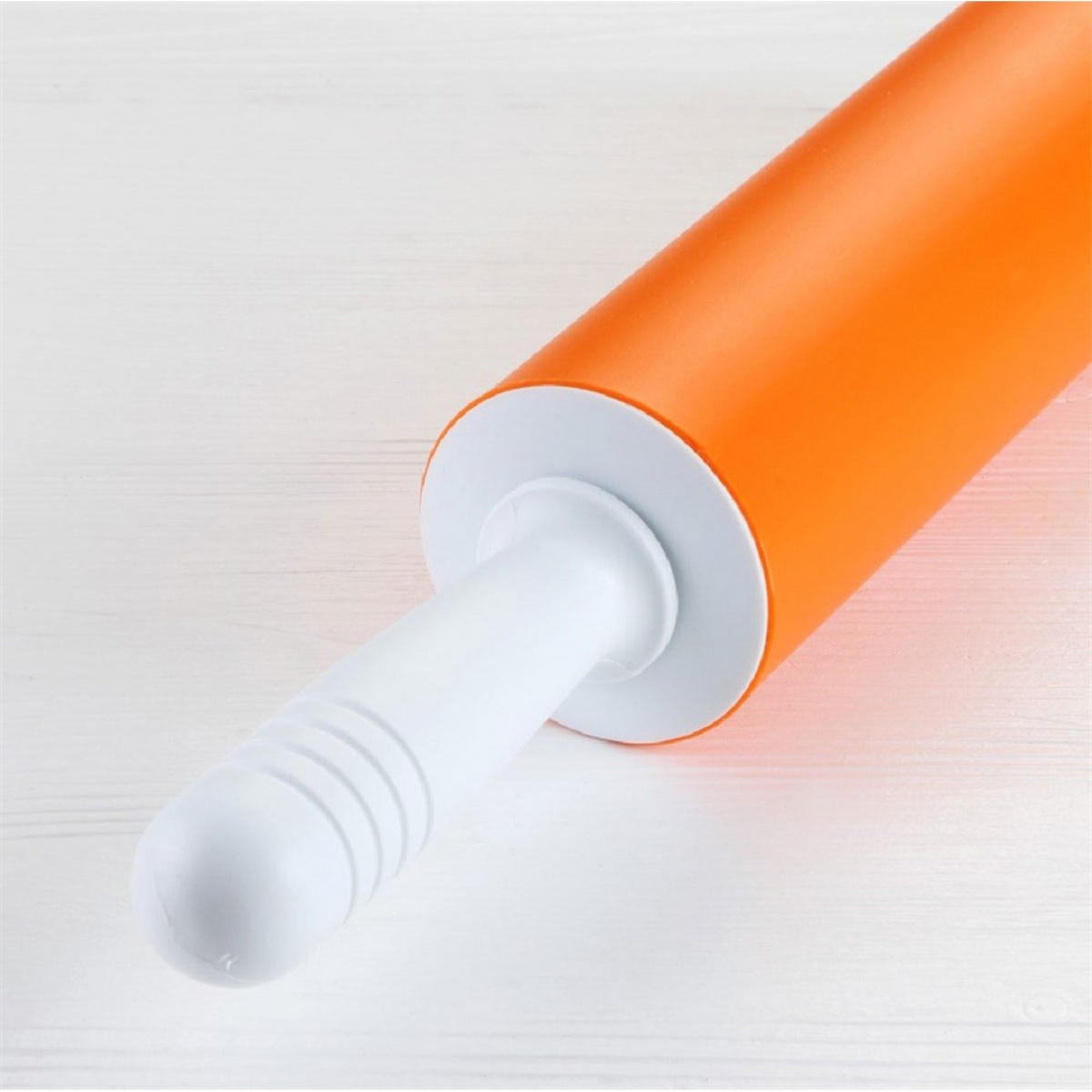 SILIKON-NUDELHOLZ TS398 - Orange, Kunststoff (46cm) - Tiross 