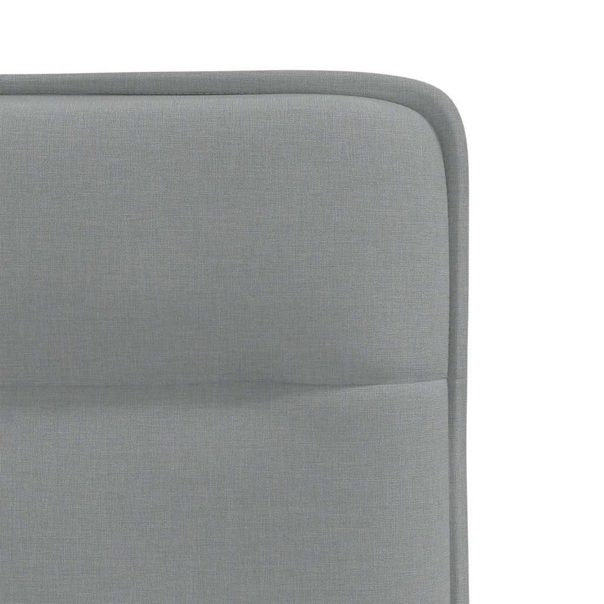 ESSZIMMERSTÜHLE 2 Stk. Hellgrau Stoff 45*54*86cm - Grau, Metall (45/86/54cm) - ZMH