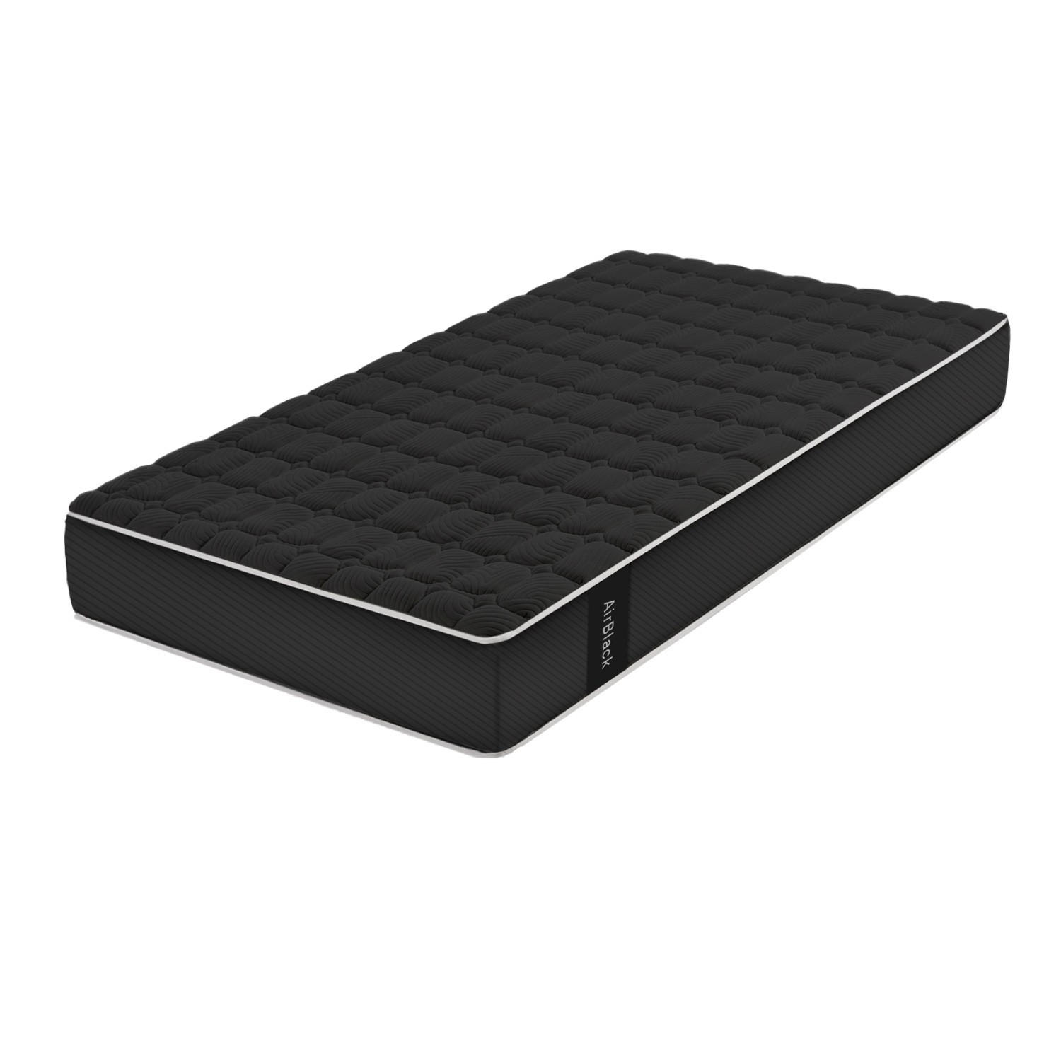 MATRATZE Air Black - 90X200 cm - Schwarz, Textil (90/200cm) - Moonia