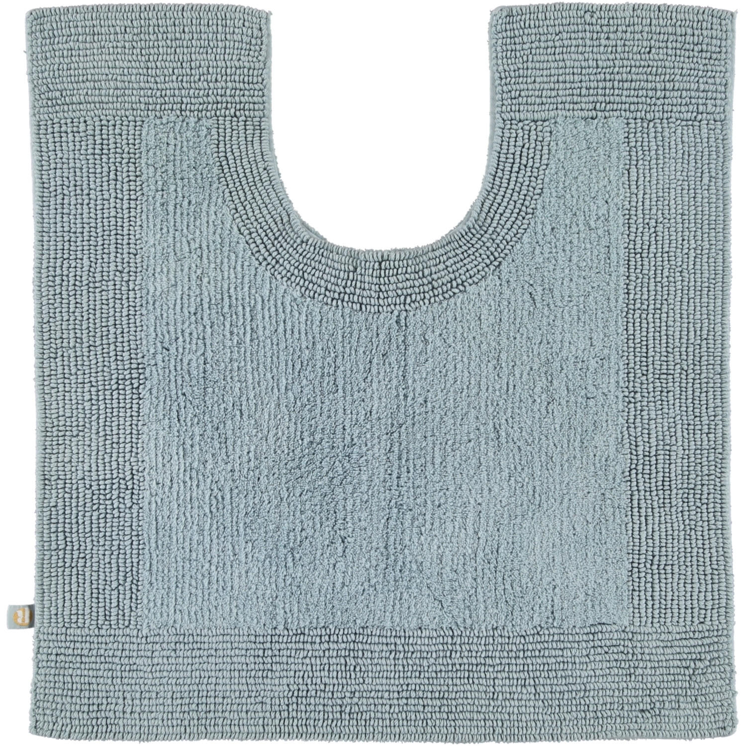 Rhomtuft Wc-Vorleger Blau 60x60 cm
