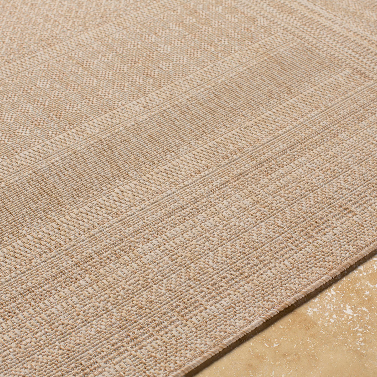 OUTDOORTEPPICH Jute-Optik 200/275 cm Beige - Braun, Kunststoff/Textil (200/275cm) - LIVABLISS