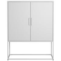 SIDEBOARD Weiß 85/40/109 cm - Weiß, Metall (85/109/40cm) - PANGIVO