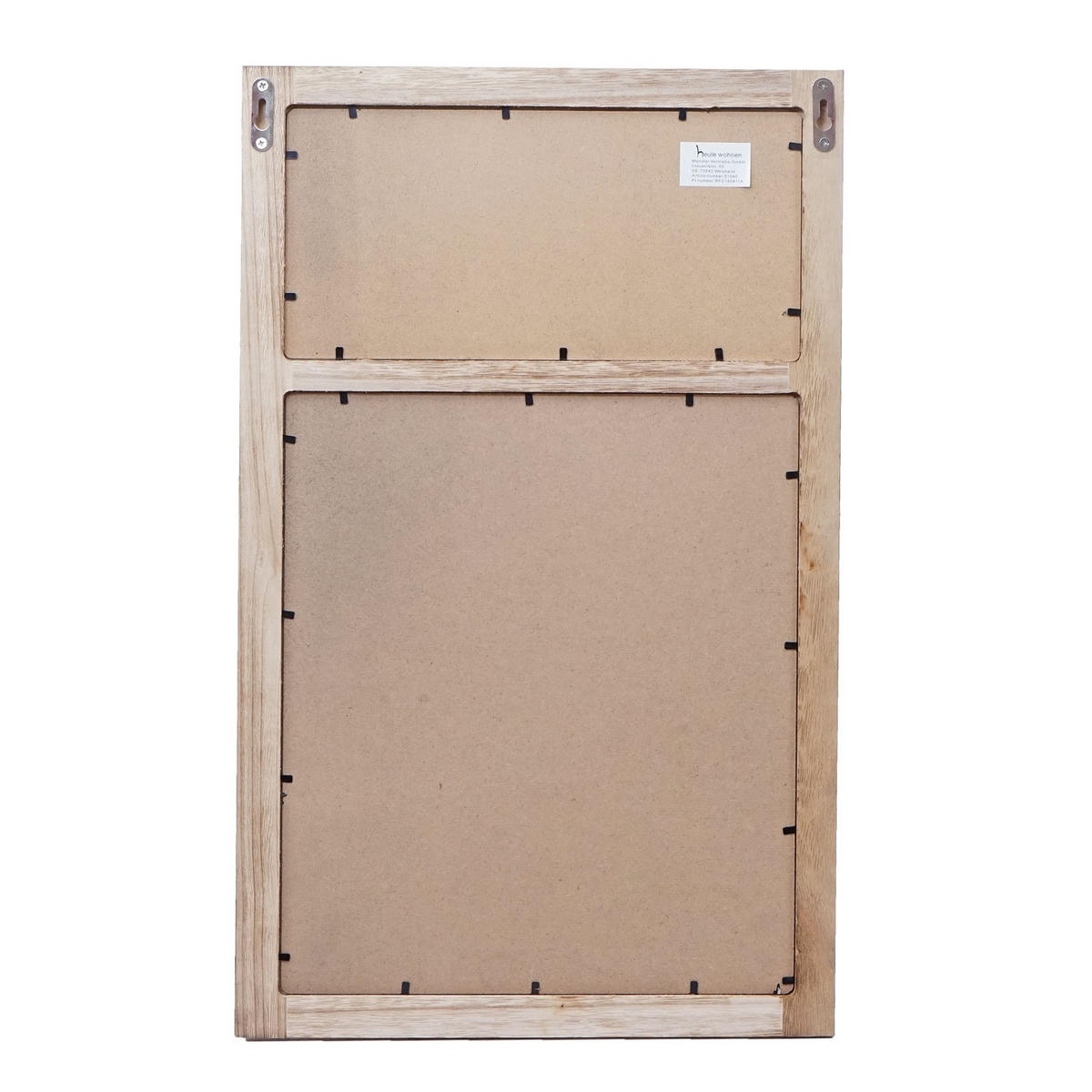WANDGARDEROBE MIT KREIDETAFEL Braun - Braun, Holz (34/55/7cm) - MCW
