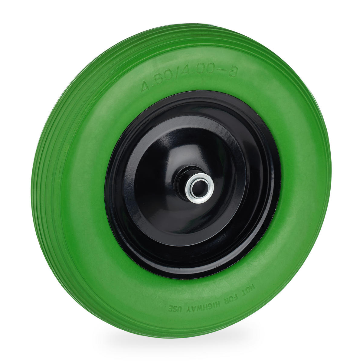 SCHUBKARRENRAD - Multicolor, Kunststoff/Metall (9/39/9cm) - Relaxdays