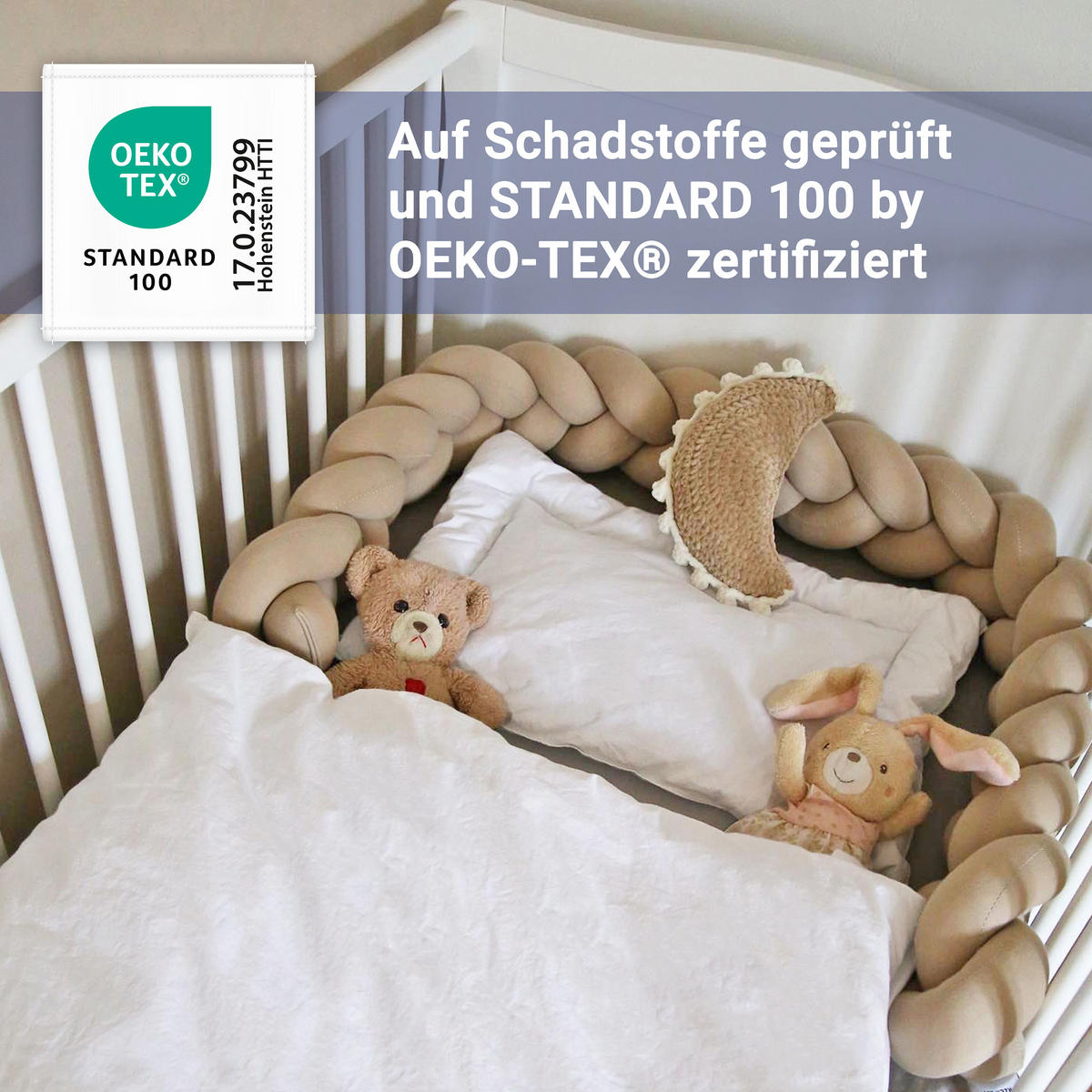 BETTWARENSET, 40x60 + 100x135 cm, 90% Daunen, 10% Federn, Weiß - Weiß, Textil (100/135cm) - Zollner
