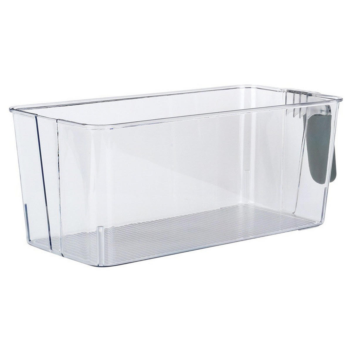 KÜHLSCHRANK-ORGANIZER mit Griff 30 x 13 x 11,5 cm - Transparent, Kunststoff (30/11.5/13cm) - Excellent Houseware