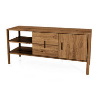 KOMMODE INA Wildeiche - Alteiche, Holz (142/64/46cm) - byoak
