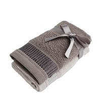 GÄSTETUCH-SET Alicanty - Dunkelgrau, Textil (30/50cm) - home&you