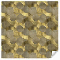 TAPETE - Modern - Geometrisch - Gold - 240x220 cm - Goldfarben, Papier (240/220cm) - OnlyWow