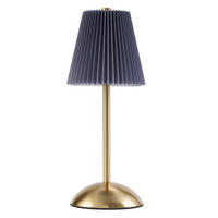LED-TISCHLEUCHTE BROT Ⅲ 12/12/30 cm(2er-set) - Blaugrau, Metall (12/12/30cm) - Nettlife