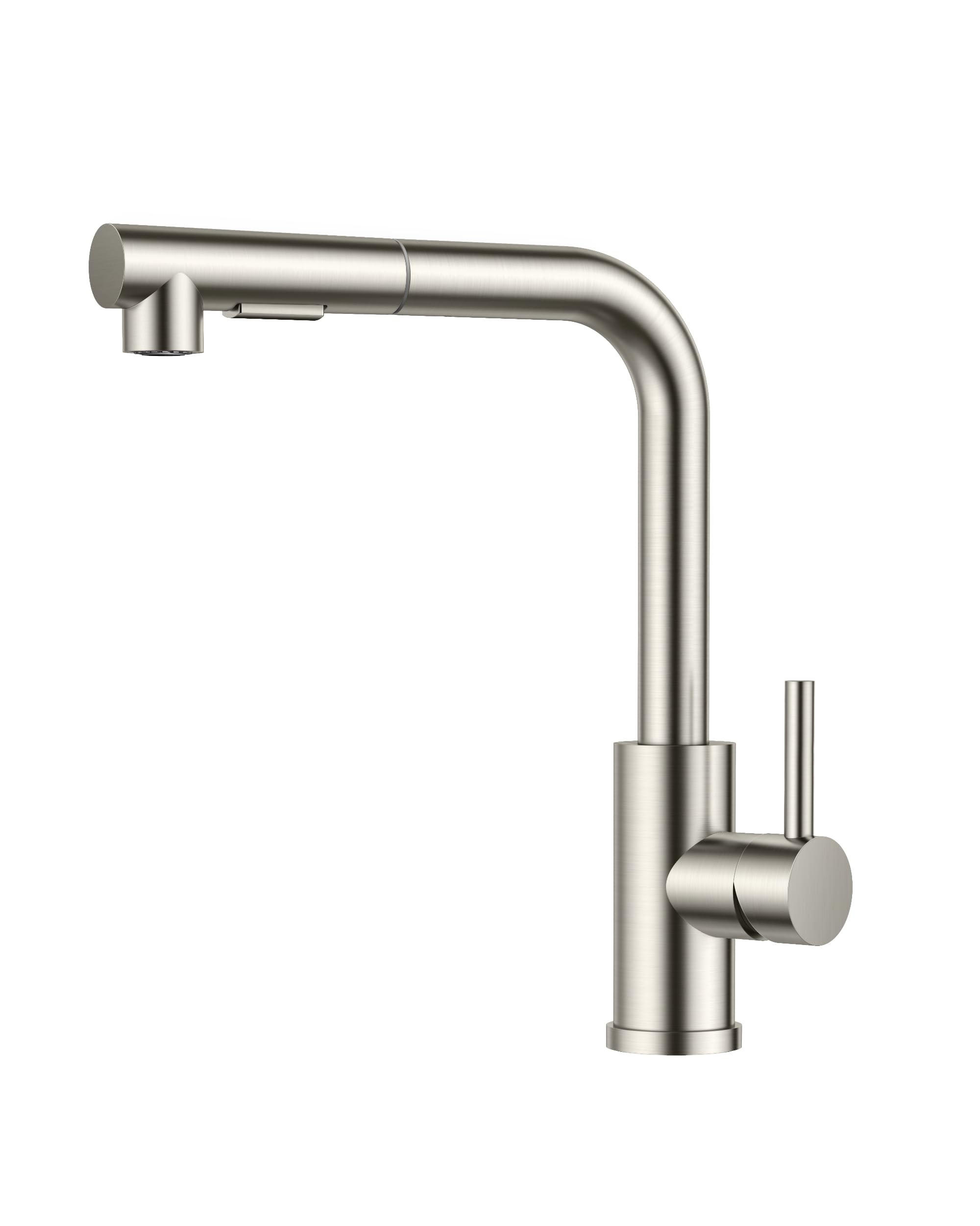 KÜCHENARMATUR Ausziehbar 37 x 25 x 6 silber - Grau, Metall (52/6/24cm) - Vallsero