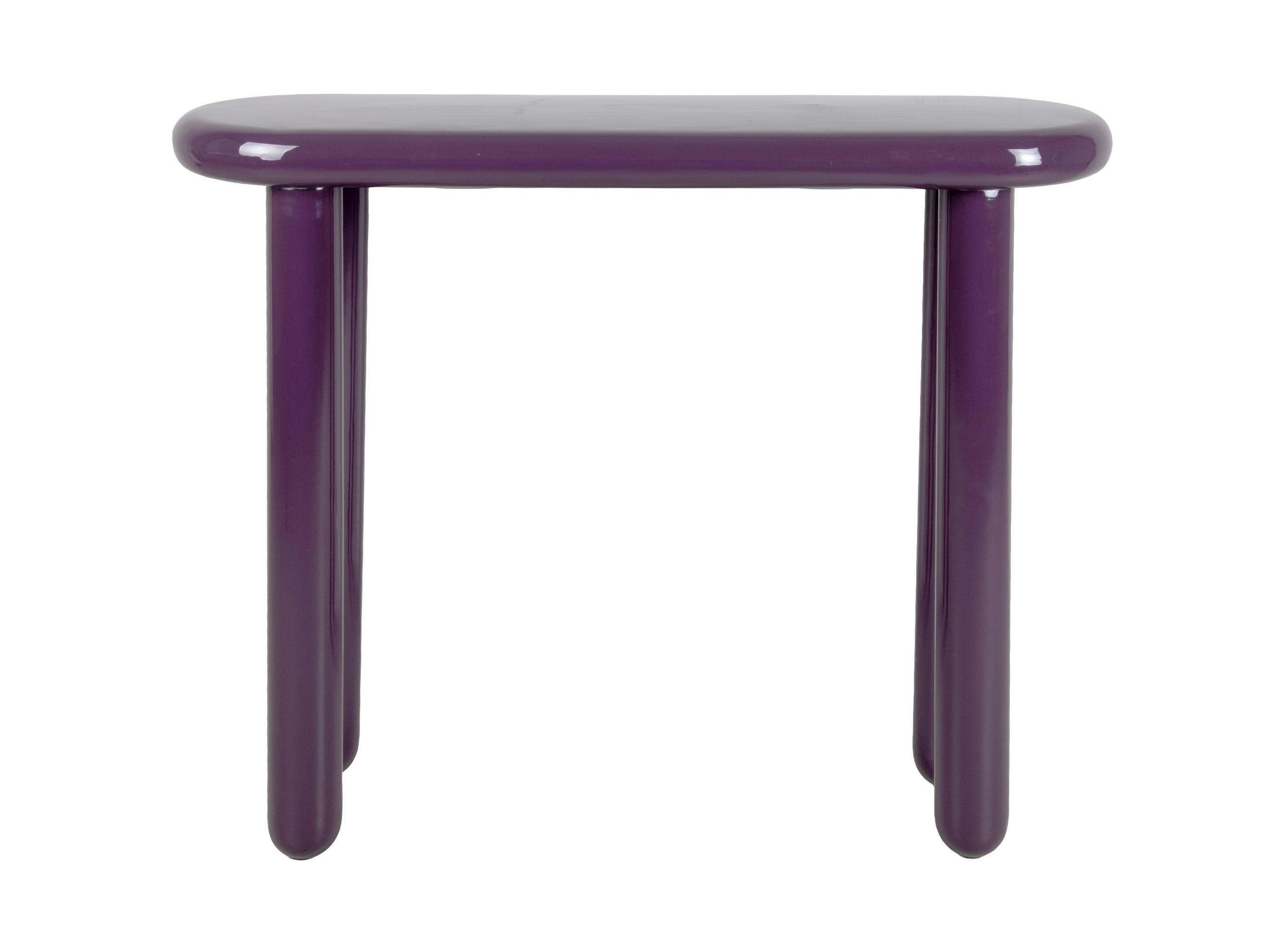 Leitmotiv Beistelltisch Lila 30x76x95 cm