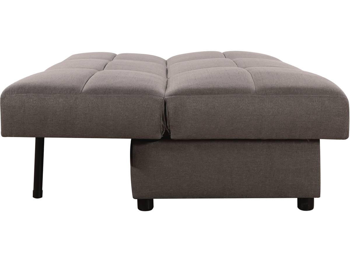 SCHLAFSOFA Enzo Grau - Grau, Textil (186/87/80cm) - Habitat Garten