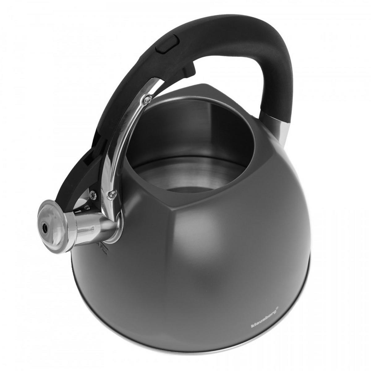 WASSERKESSEL Grau 17/20/20 cm KB7411 - Grau, Kunststoff (17cm) - Klausberg 