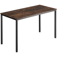 SCHREIBTISCH Vanport,120 x 60 x 75,5 cm,Industrial Holz dunkel, rustikal - Rostfarben, Holzwerkstoff (120/60/75.5cm) - tectake