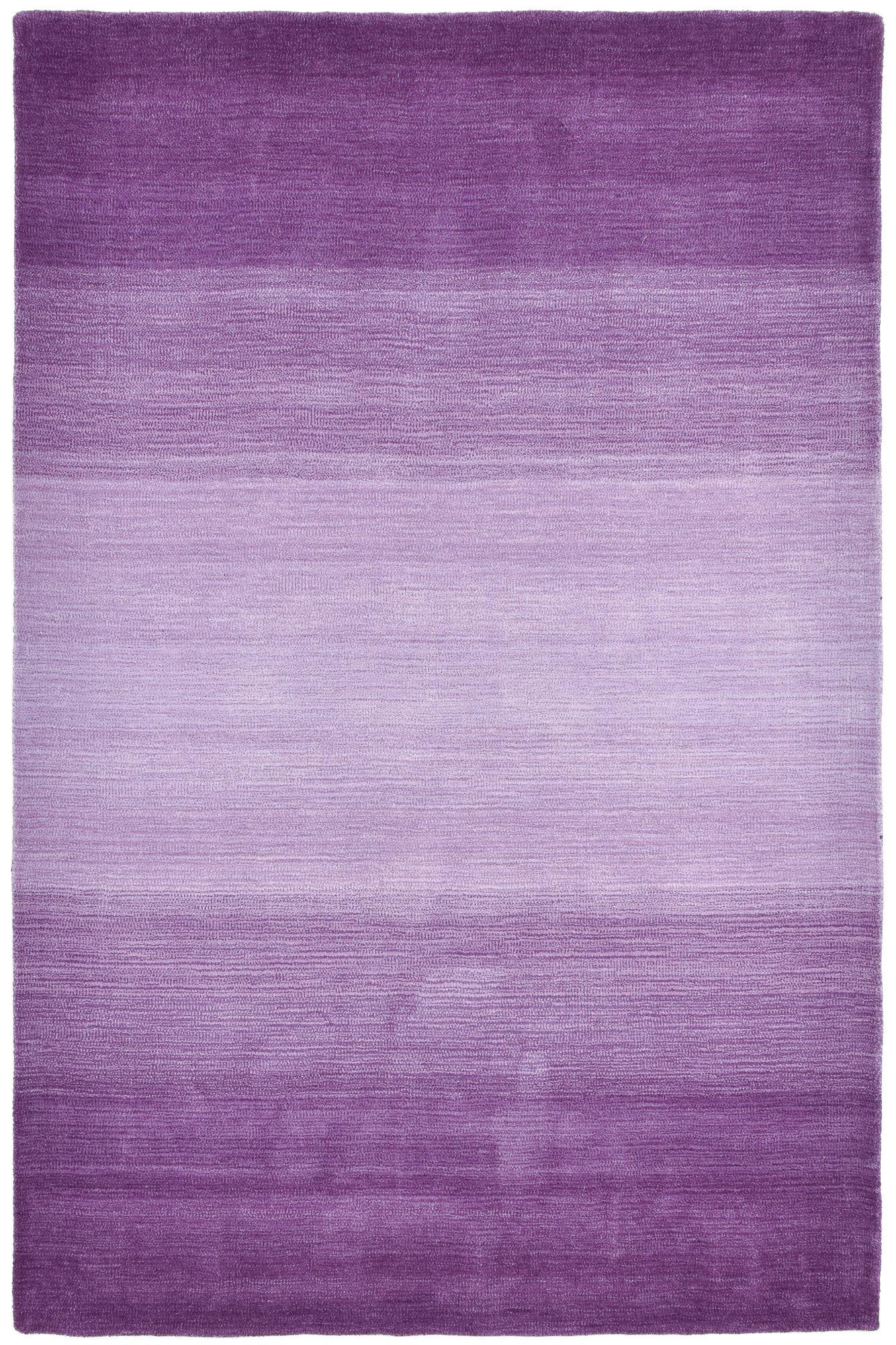 Theko Tuftteppich Violett 140x200 cm