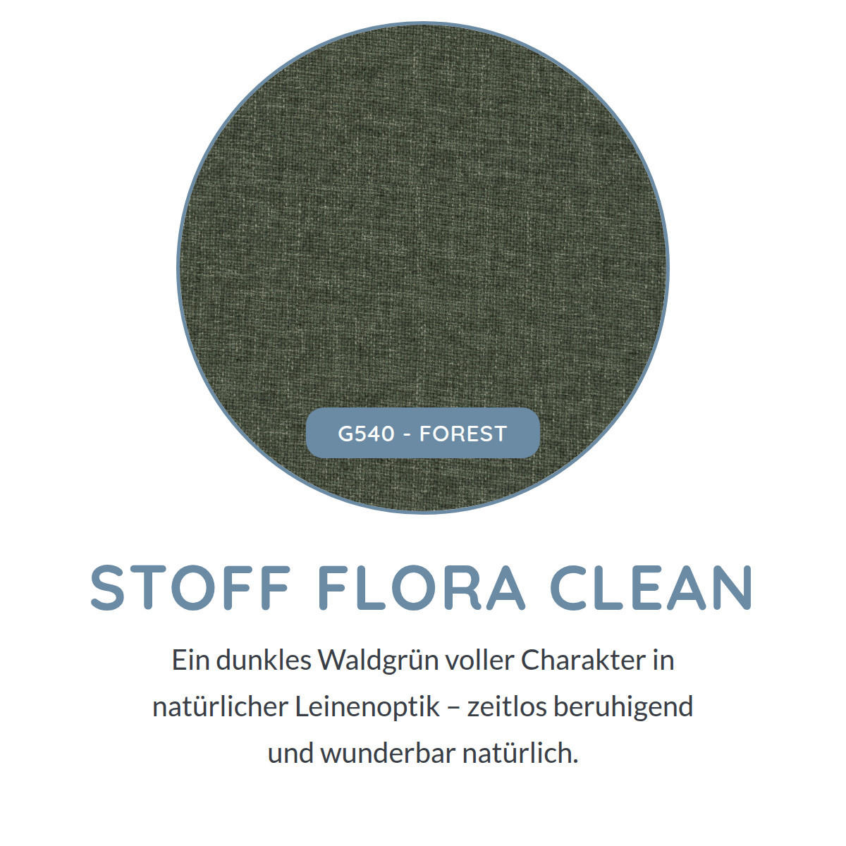 2-SITZER Carlisle Chenille Grün 183/97/93 cm - Waldgrün, Kunststoff/Textil (183/93/97cm) - foamnova