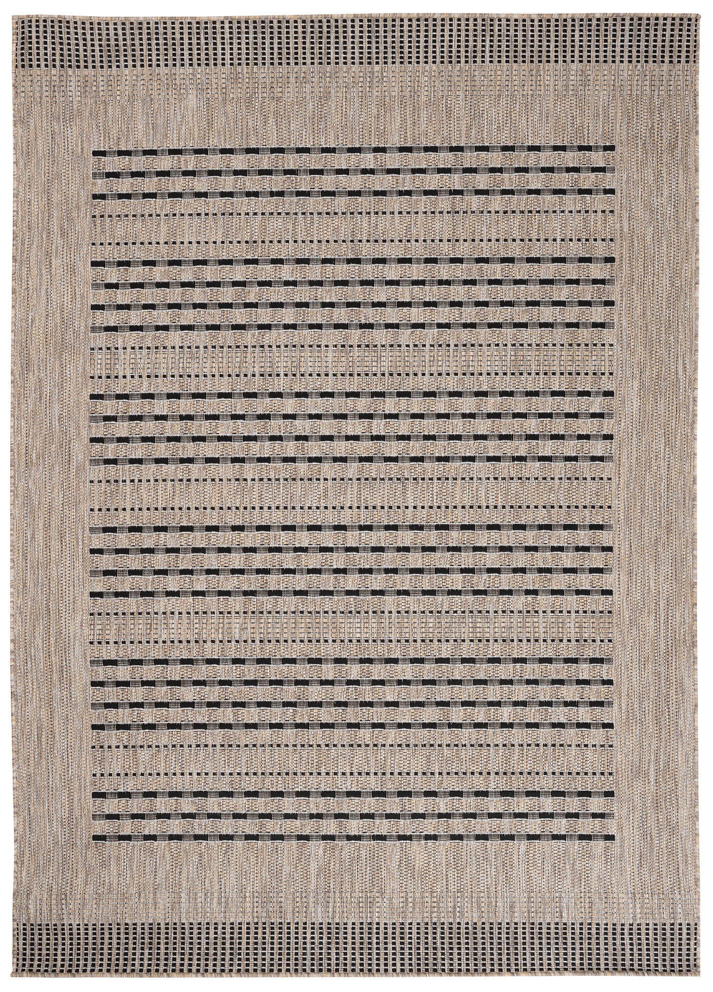 TEPPICH MELISSA Braun 140/200 cm - Braun, Kunststoff (140/200cm) - Tapiso