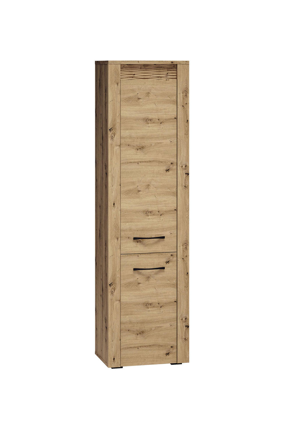 STAURAUMSCHRANK Artis Artisan Eiche 55 cm / 40 cm / 200 cm - Eiche Artisan/Braun, Holz/Holzwerkstoff (55/200/40cm) - Feldmann-Wohnen