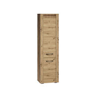 STAURAUMSCHRANK Artis Artisan Eiche 55 cm / 40 cm / 200 cm - Eiche Artisan/Braun, Holz/Holzwerkstoff (55/200/40cm) - Feldmann-Wohnen