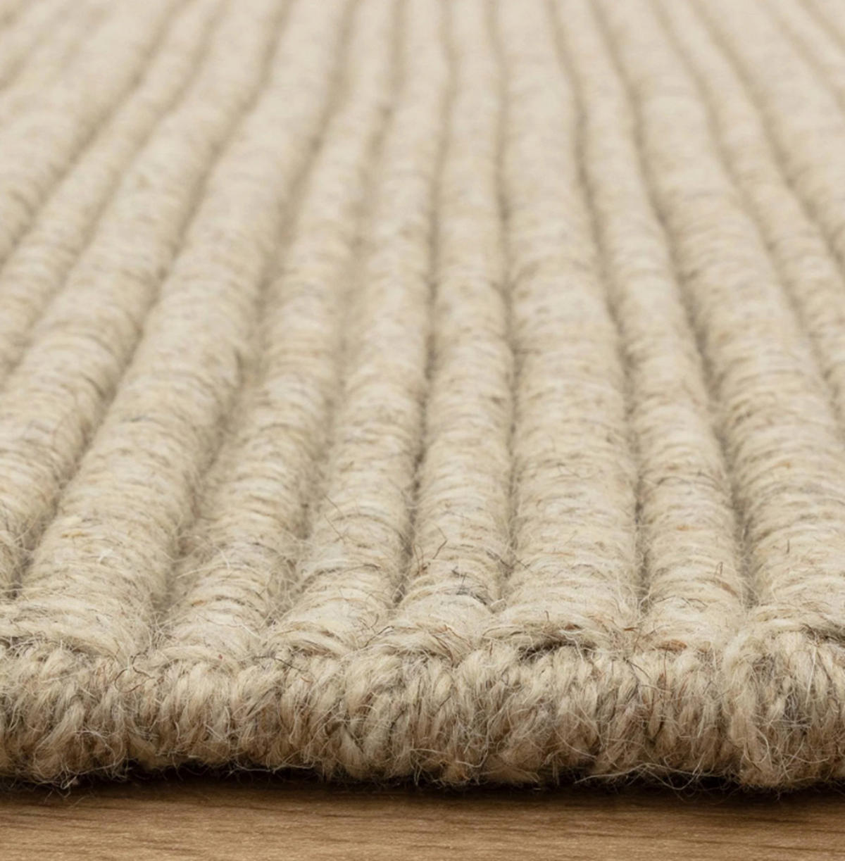 TEPPICH Wohn-/Schlafzimmer Flachgewebe TORRENTO Beige 200x290 cm - Beige, Naturmaterialien (200/290cm) - Novatrend