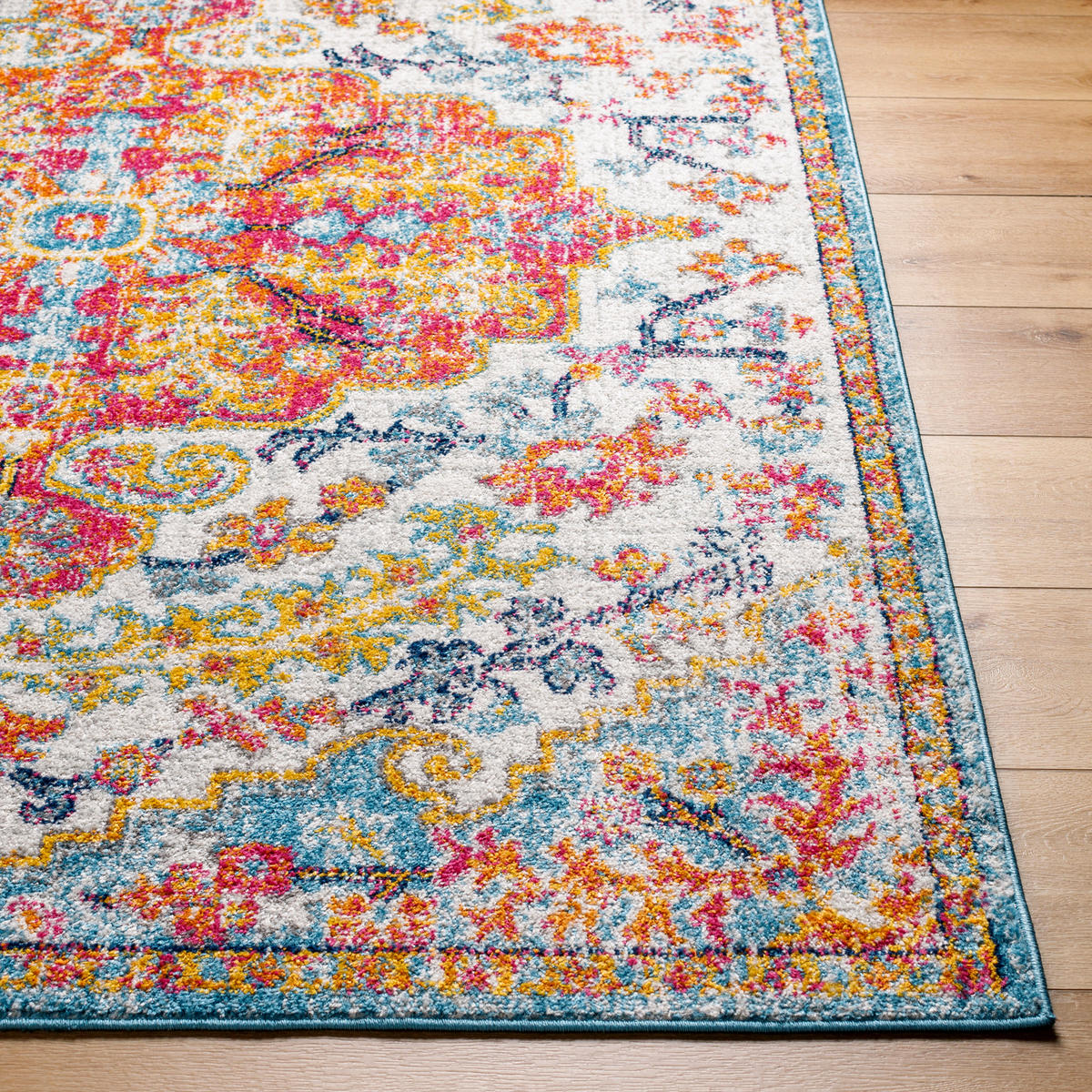 VINTAGE-TEPPICH 120x170 cm Mehrfarbig - Dunkelgelb, Textil (120/170cm) - LIVABLISS