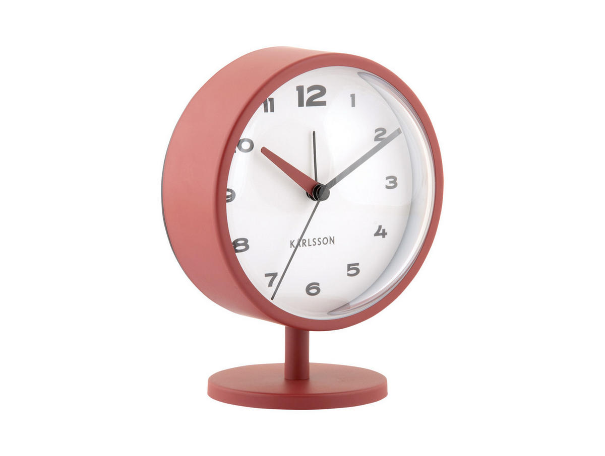 WECKER Brisk Dome 6/11/13 cm - Rot, Metall (11/13/6cm) - Karlsson
