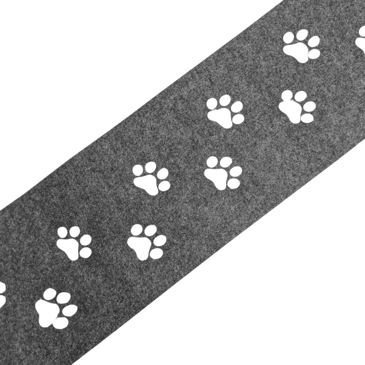 SICHTSCHUTZSTREIFEN Design Vlies Dekor Tapsi Einzelstreifen Hellgrau 2,55m - Hellgrau, Kunststoff (260/19cm) - ZAUN|ZU