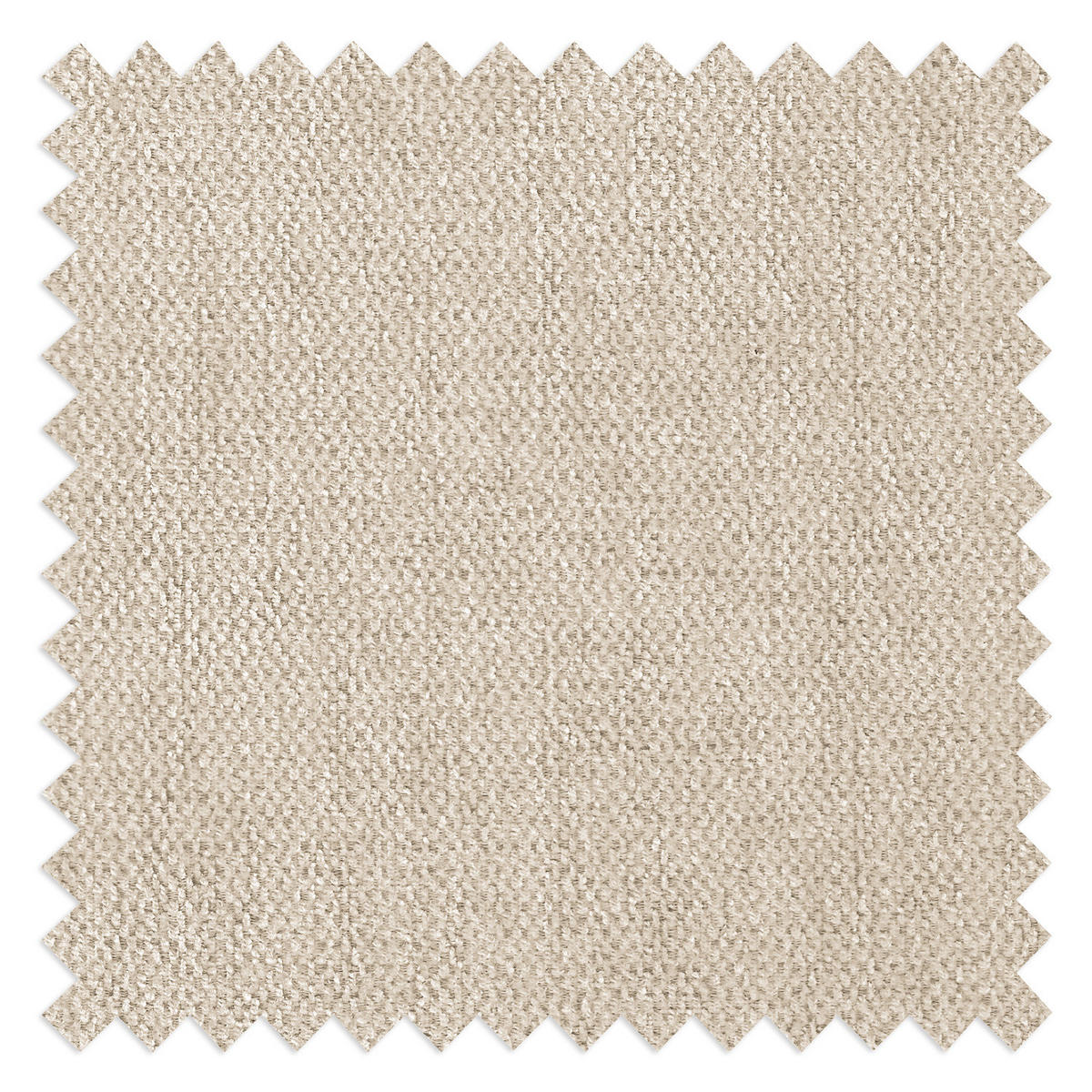 POLSTERHOCKER - Eichefarben/Beige, Eichenholz/Textil (54/41/41cm) - home24