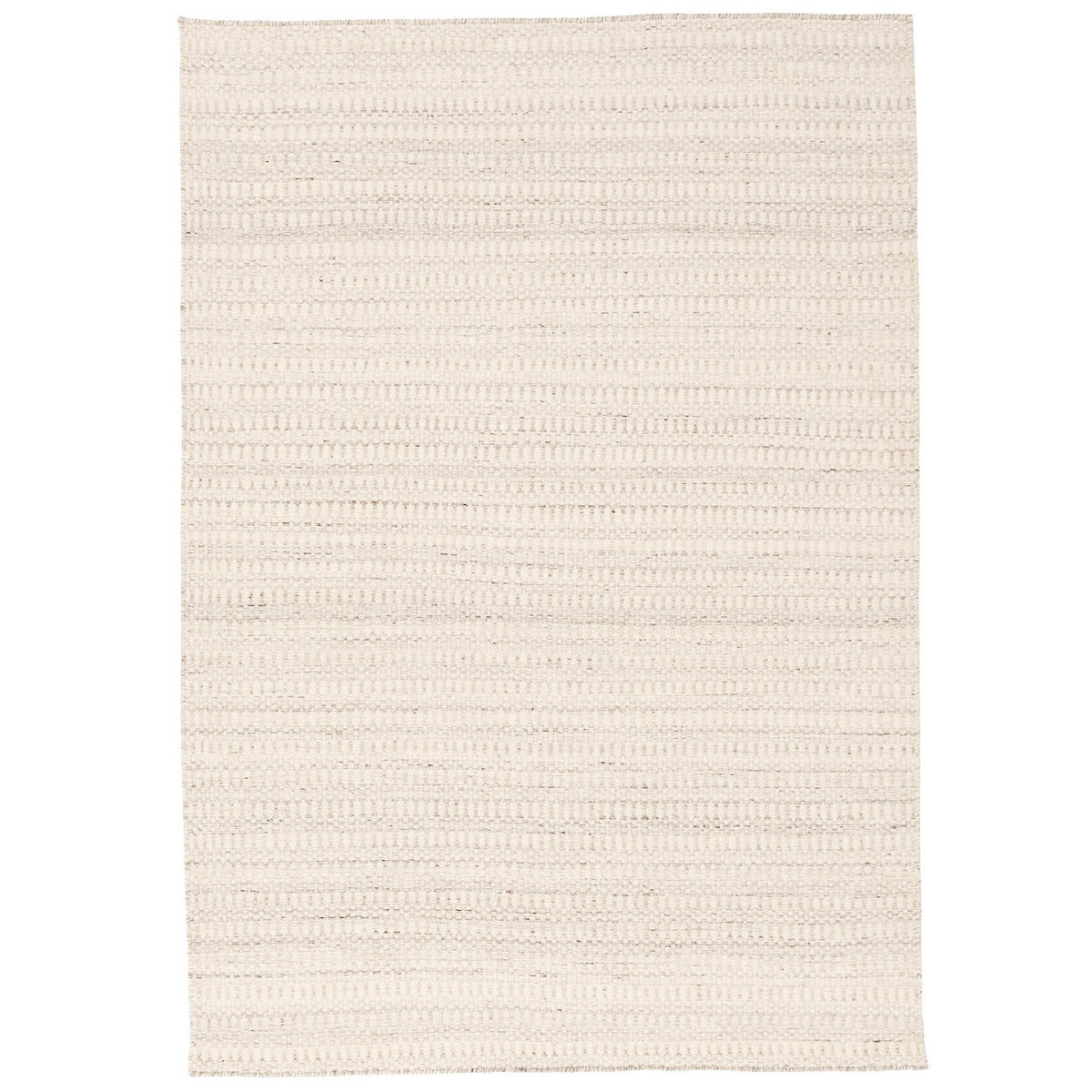 NATUR TEPPICH WOLLE SKANDI MELIERT - Creme, Textil (120/180cm) - Pergamon