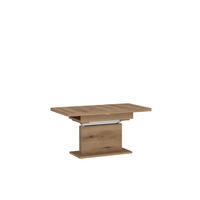 COUCHTISCH rechteckig ausziehbar höhenverstellbar 110/70/58 cm - Eichefarben, Holzwerkstoff (70/110/58cm) - designimpex