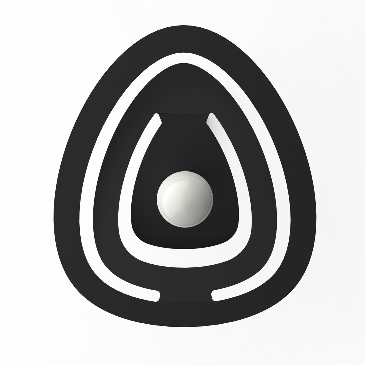 DECKENLEUCHTE - Weiß, Metall (51/60/11cm) - Lumicom