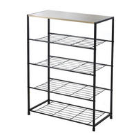 SCHUHREGAL 5-stufig 63/30/83 cm - Apfelbaumfarben, Holzwerkstoff (30/83/63cm) - Calicosy