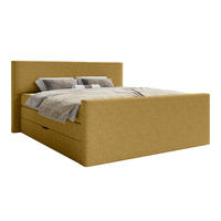 BOXSPRINGBETT VELIPOJA EASY CLEAN 160x200 cm, Dunkelorange - Dunkelorange, Textil (160/200cm) - Fedve