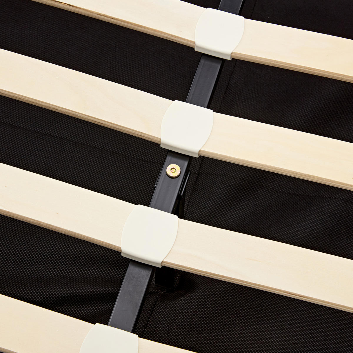 POLSTERBETT aus Kunstleder 140x200 cm in Schwarz mit LED & USB-Ladestation - Schwarz, Leder (140/200cm) - Modfu