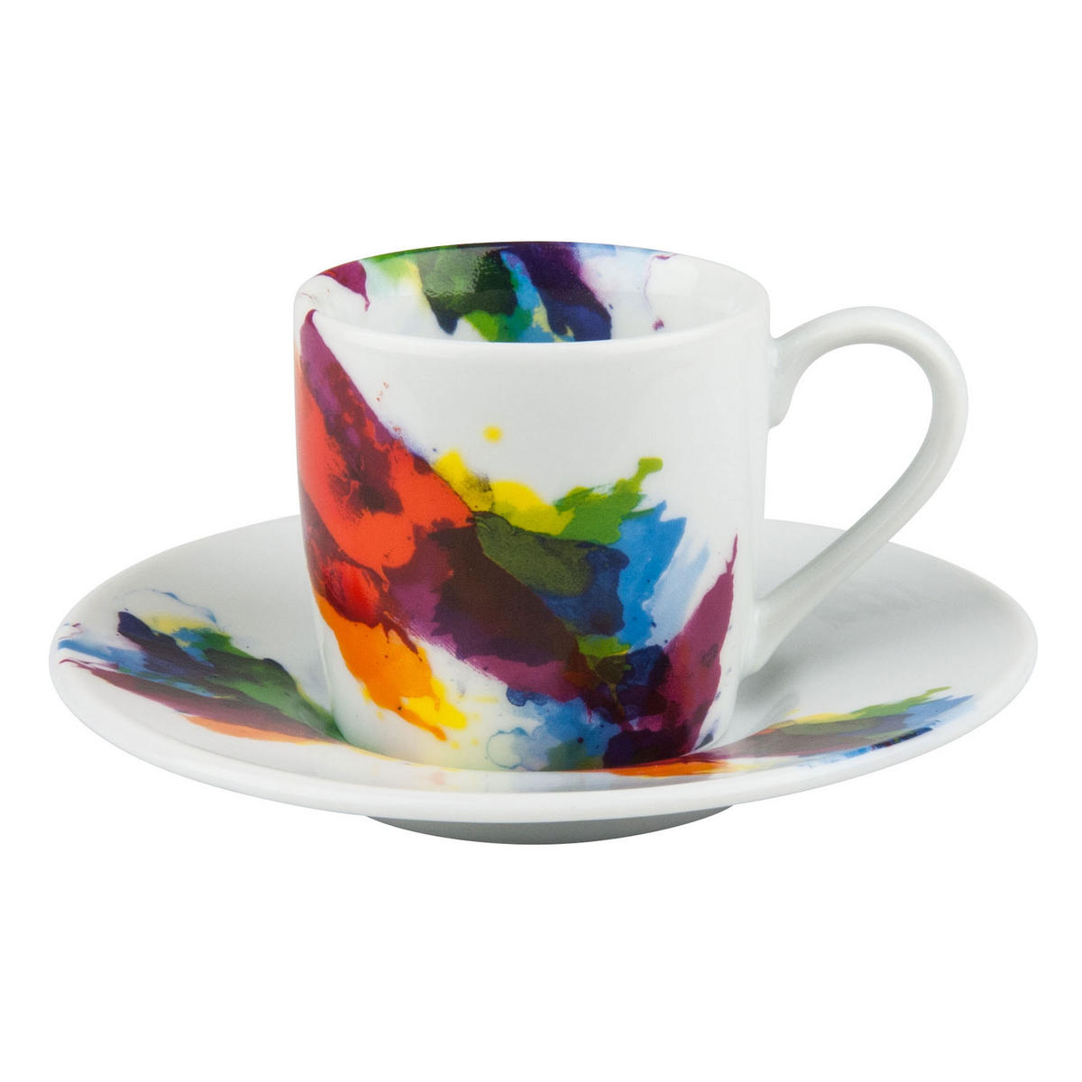 ESPRESSO SET On Colour Flow, 2-tlg. - Naturfarben, Keramik (0.09L) - Könitz