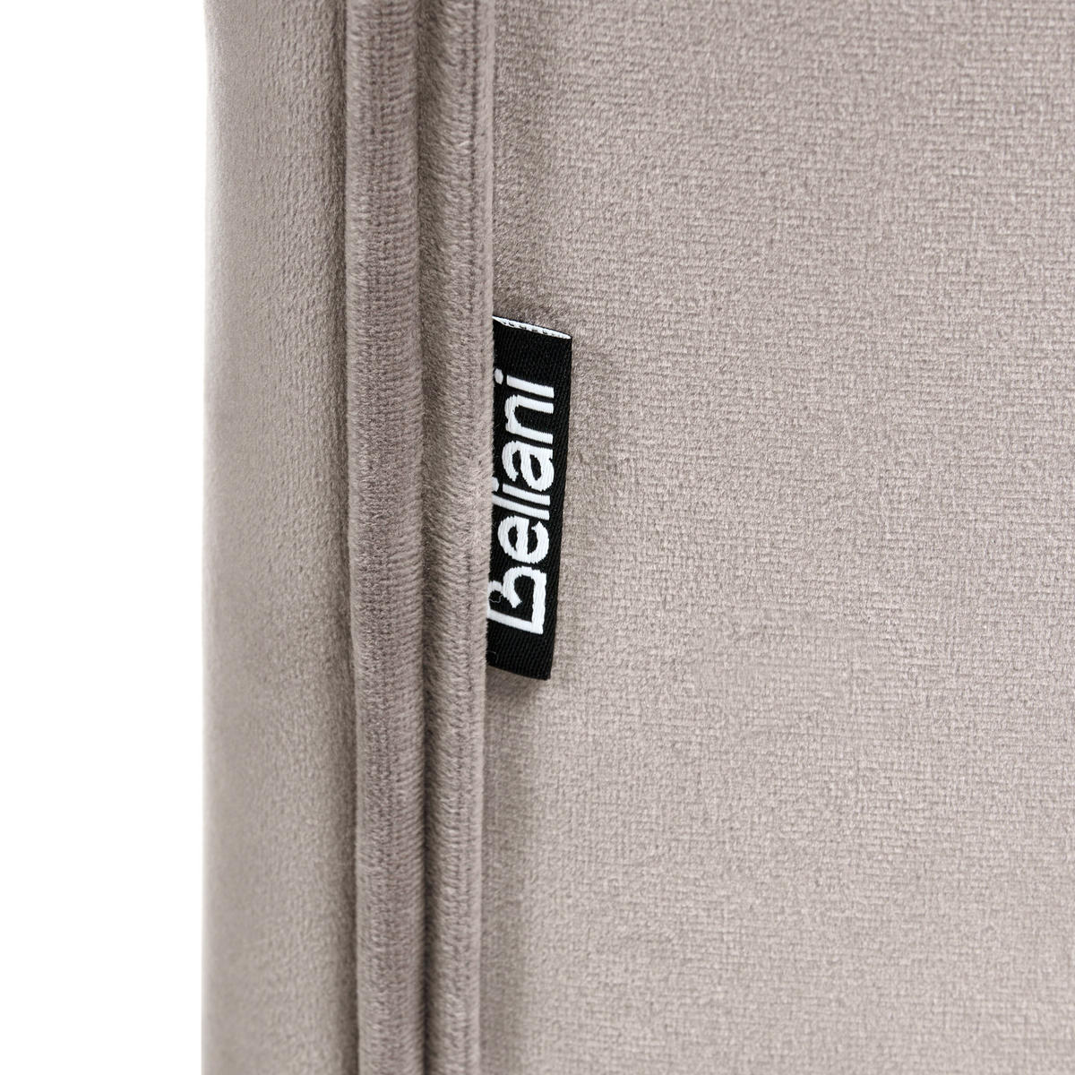 JÍDELNÍ ŽIDLE sada 2 ks Sametová látka Šedá Velva - šedá, dřevo/textil (46/98/52cm) - Beliani