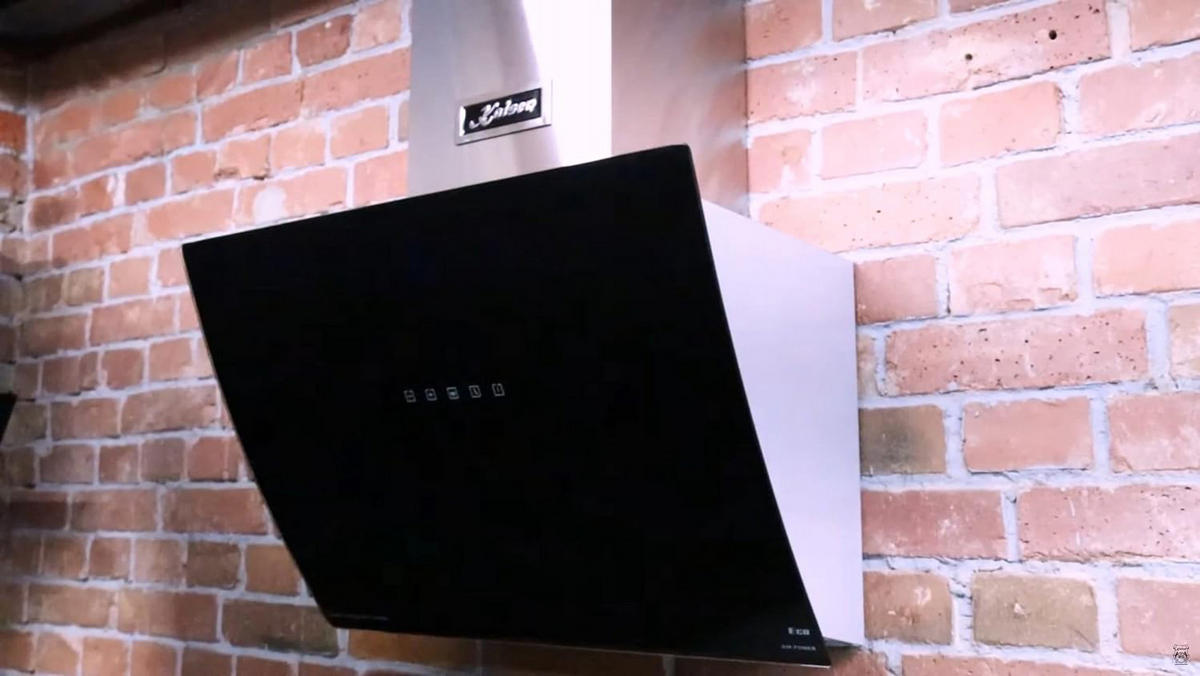 DUNSTABZUGSHAUBE AT 6488 Eco 60 cm Schwarz - Schwarz, Glas/Metall (60/88/48cm) - Kaiser Küchengeräte