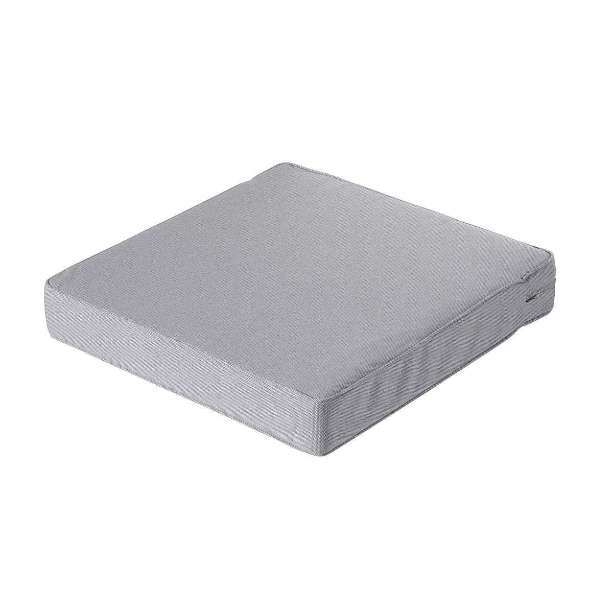 SITZKISSEN Manchester 60/60 cm 2er-Set - Hellgrau, Textil (60/8/60cm) - Madison