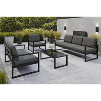 GARTENMÖBEL-SET 4-TLG. - Naturfarben, Holz - Design Möbel