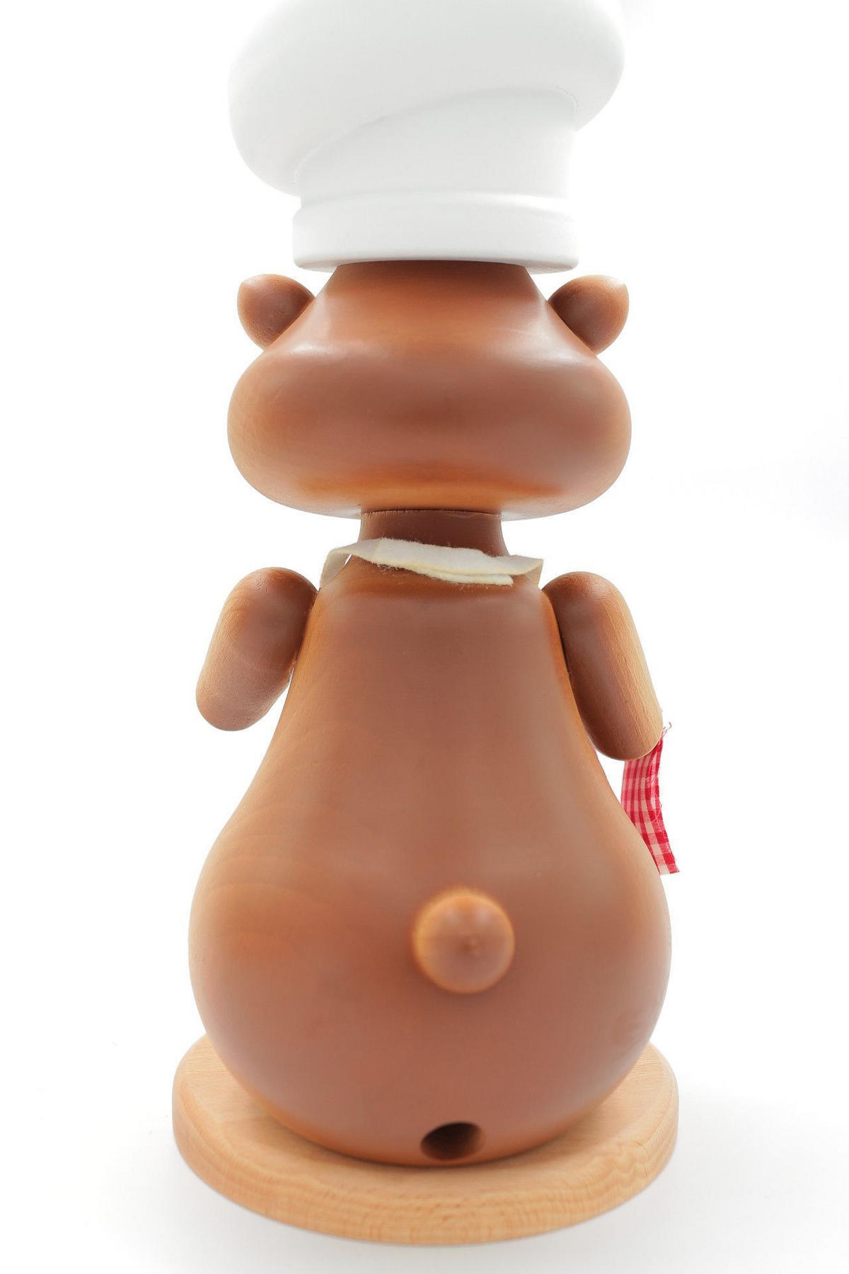 RAUCHFIGUR Hamster Koch 24 cm - Multicolor, Holz (15/1/0.1cm)