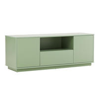 TV-SCHRANK 140 cm, Grün - Grün, Holz (40/52/140cm) - Oviala